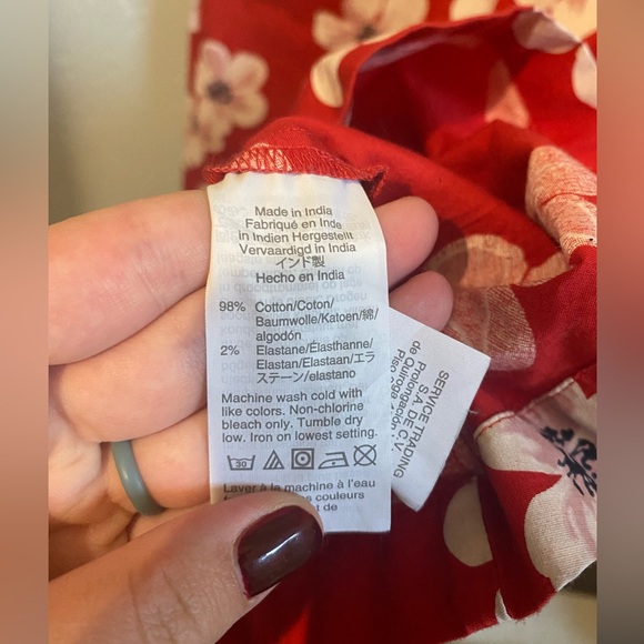 J. Crew Cherry blossom fit and flare cotton midi dress - Picture 8 of 8